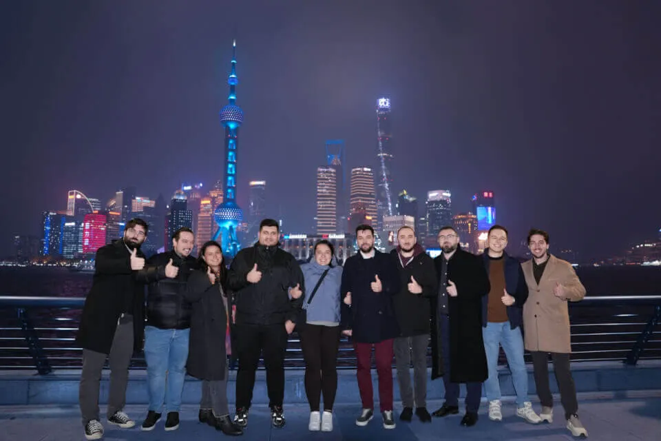 Interledger Engineers at the Shanghai Bund